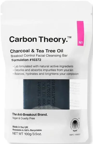 Carbon Theory Breakout Control Facial Cleansing Bar