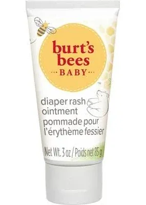 BURT’S BEES Baby Diaper Rash Ointment. 3 Ounces. Expires July 2027. NEW.