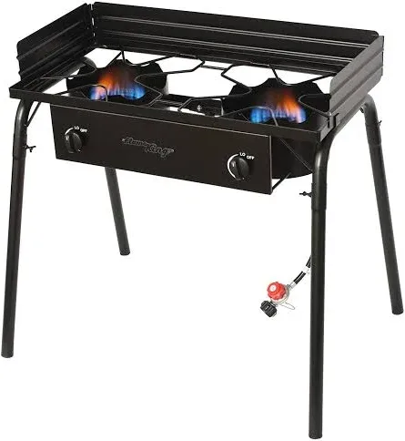 Flame King 60K BTU Double Burner Stove YSNDB60K