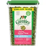 Greenies Dental Cat Treats, Savory Salmon Flavor, 9.75 oz. Tub