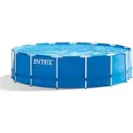 Intex 18ft x 48in Metal Frame Above Ground Pool Set