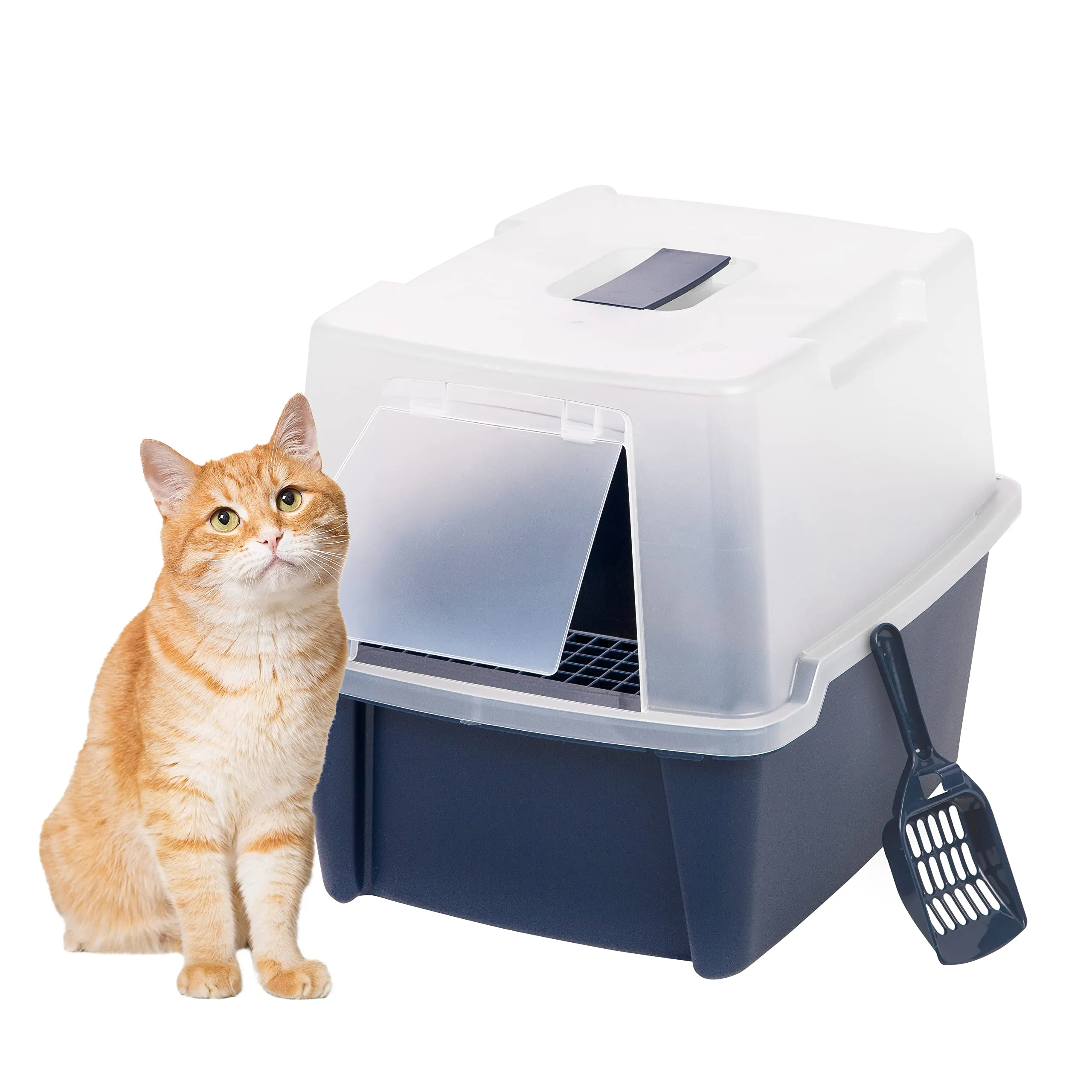 Iris USA Large Litter Box with Scoop and