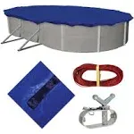 Blue Wave Gold - 16-ft x 32-ft Oval Above Ground Pool Winter Cover