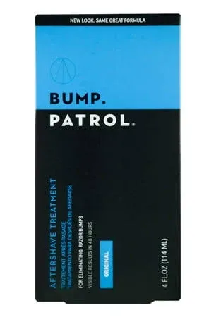 Lot Bump Patrol Original Strength Formula After Shave Treatment Razor Bumps 2 Oz