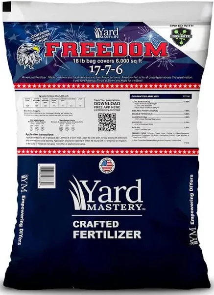 Yard Mastery Freedom Granular Lawn Fertilizer 17-7-6