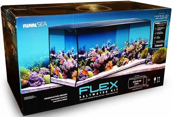 Fluval Flex Saltwater Aquarium Kit