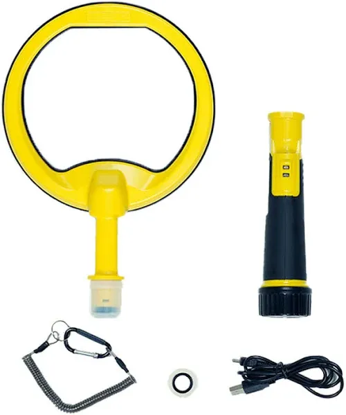 Nokta Yellow PulseDive Scuba Metal Detector with 8&#034; Coil