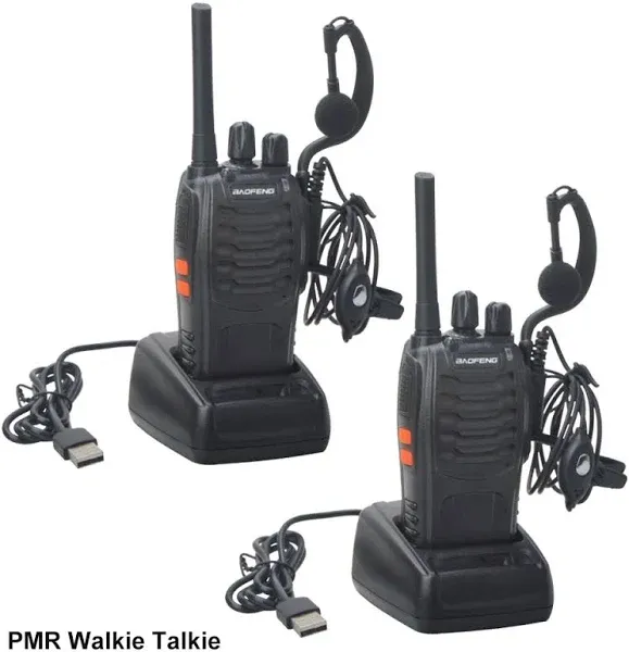 2 Baofeng BF 88E Walkie Talkie Way