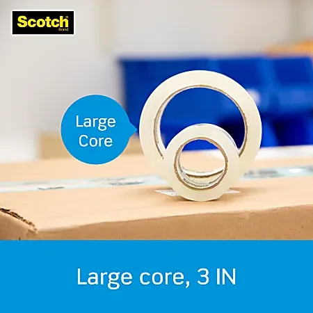 Scotch Heavy-Duty Shipping Packing Tape 1.88" x 54.6 yd Pack of 18