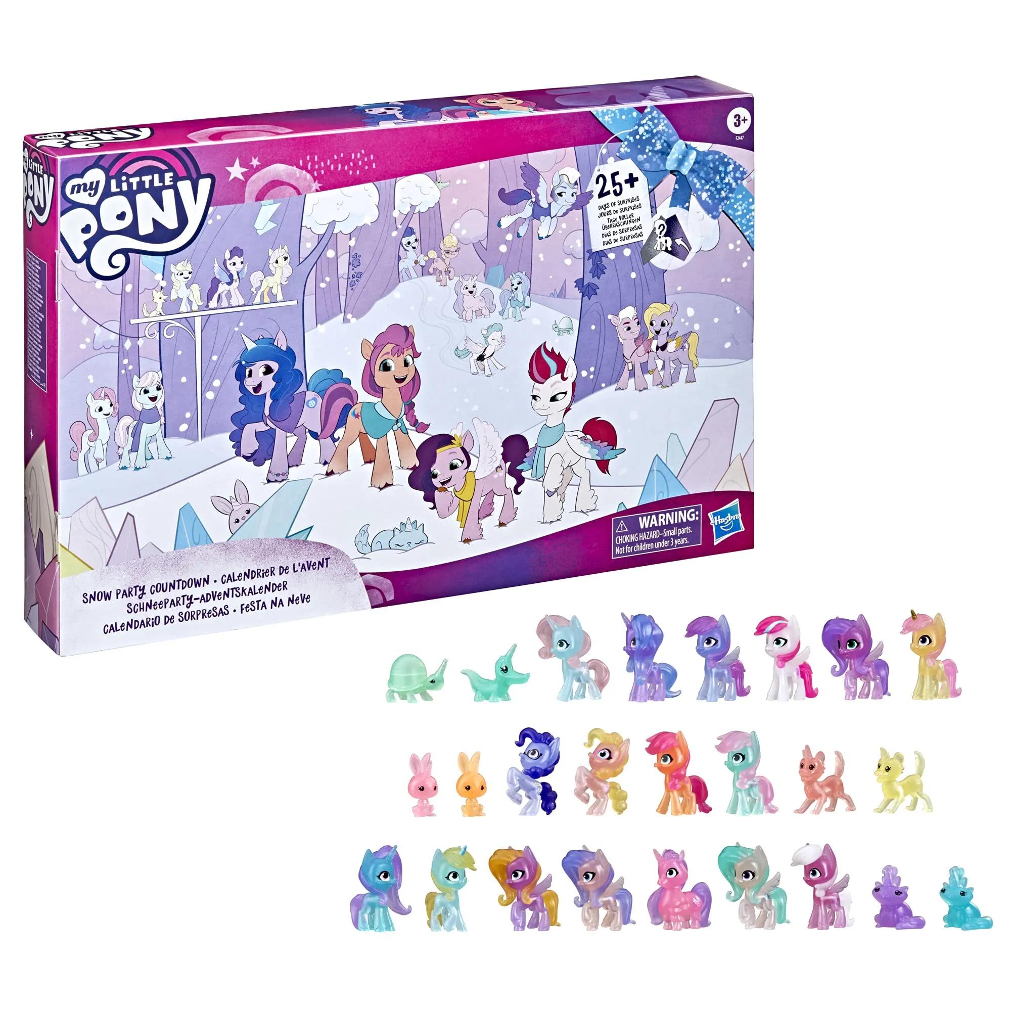 My Little Pony: Snow Party Countdown Advent Calendar Toy