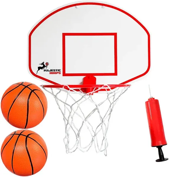 Mini Basketball Hoop - Indoor Basketball Hoop - Durable Plastic Basketball Ho...