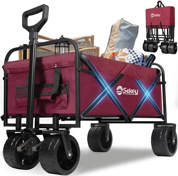 Sekey Heavy Duty Foldable Wagon