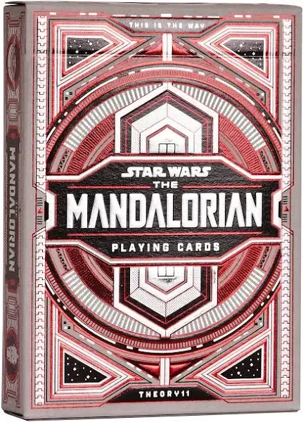 Star Wars The Mandalorian &amp; Starbwars Playing Cards Deck - Theory 11 Sealed