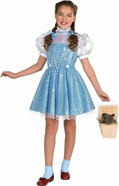 Wizard Of Oz Sequin Dorothy Deluxe Child&#039;s Costume Toddler 2T