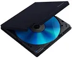 Phottix Pioneer BDR-XD08UMB-S USB 3.2 Gen1 Slim Portable Blu-ray BD/DVD/CD Writer, Black