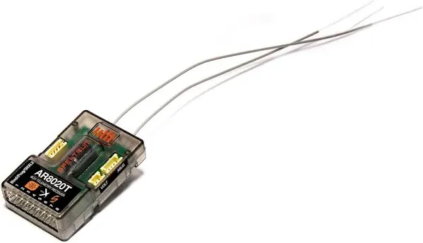 Spektrum AR8020T DSMX 8-Channel Telemetry Receiver