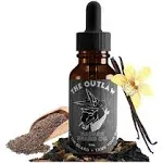 Badass Beard Care Beard Oil for Men The Outlaw Scent, 1 oz All Natural Ingredients, Keeps Beard and Mustache Full, S