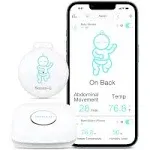 Sense-U Smart Baby Monitor 3 with Real-time Notifications - Green