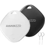 ANNNWZZD Tags 2 Pack Air Tracker Item Finders with Apple Find My (iOS Only) T...