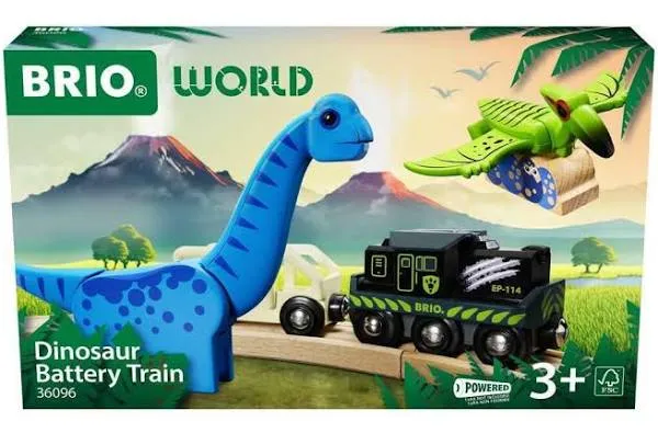 Brio 36096 Dinosaur Battery Train