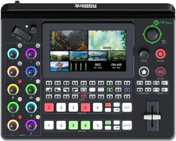 RGBlink mini-edge 5-Channel All-in-One Switcher