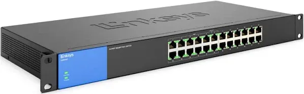 Linksys LGS124 24-Port Gigabit Switch