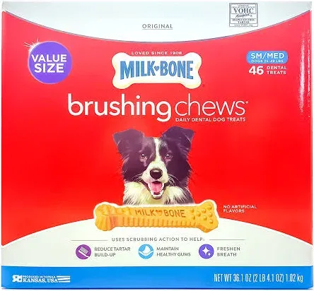 Milk-Bone Brushing Chews Daily Dental Dog Treats