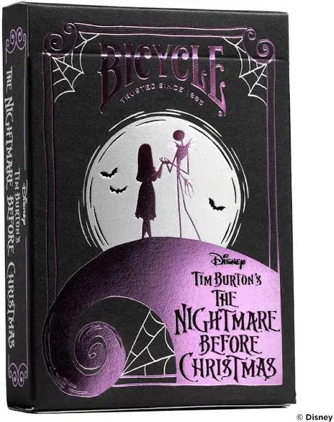 Bicycle Playing Cards Nightmare Before Christmas