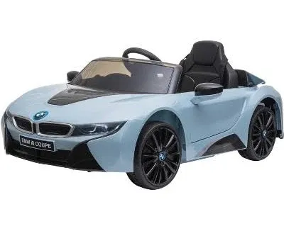 Licensed BMW I8 Coupe Electric Kids Ride-On Car 6V Battery Powered Toy Blue