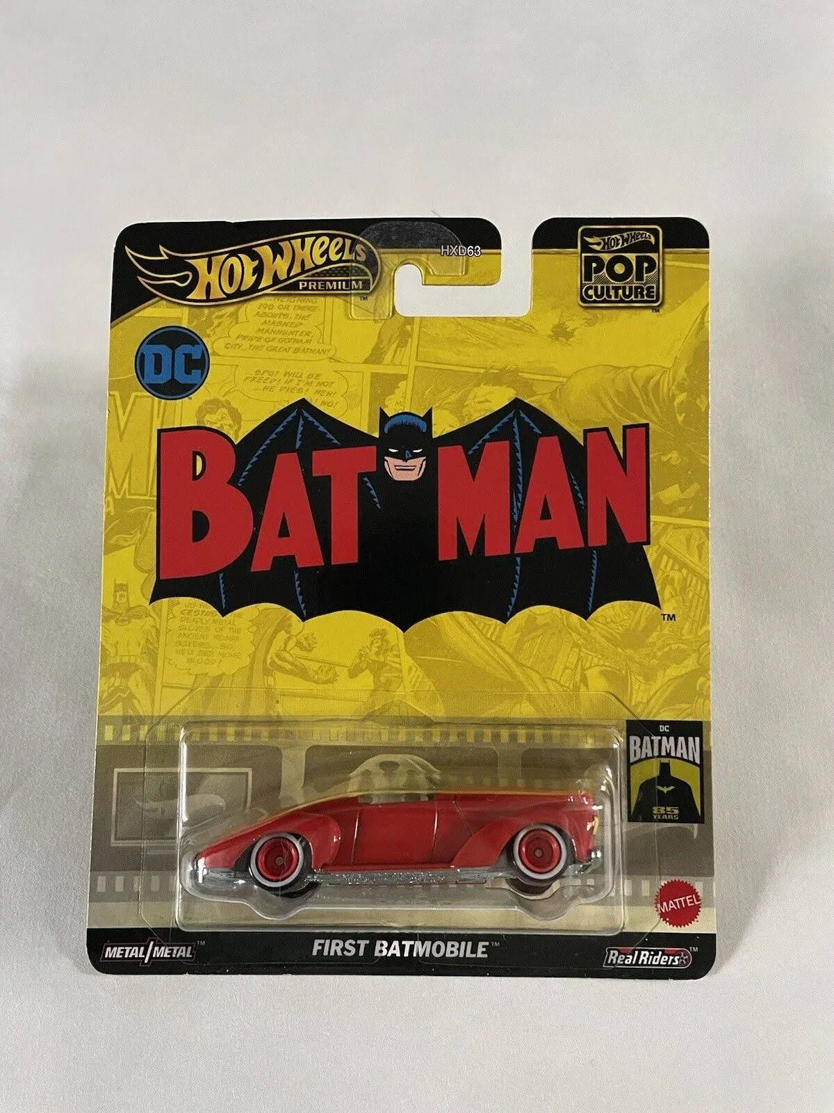 Hot Wheels Pop Culture Batman First Batmobile