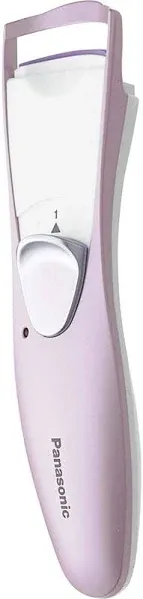 Panasonic Heated Curved Eyelash Curler With Double Action Non-Stick Silicone Pads - EH2331P, Pink