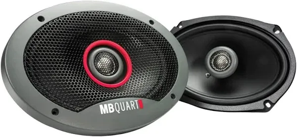 2) MB Quart FKB169 6&#034;x9&#034; Formula Series 150W RMS 2-Way Car Audio Speakers