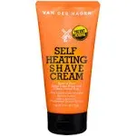 Van Der Hagen Self-Heating Shave Cream, 6 oz Tube