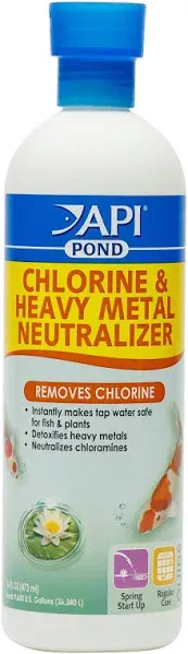 API Pond Chlorine & Heavy Metal Neutralizer