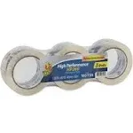 Duck - HP260 Packaging Tape, 3" Core, 1.88" x 60 yds, Clear, 3/Pack