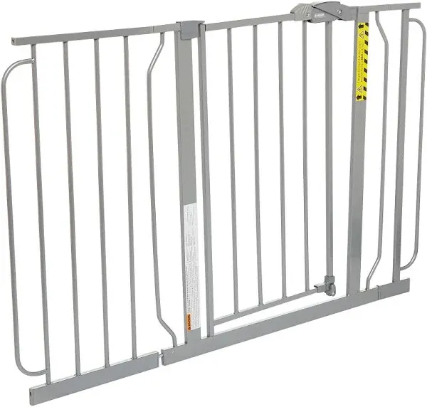 Regalo Easy Step Metal Walk-Through Wide Gate