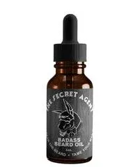 Badass Beard Care Beard Oil - Softens & Promotes Growth, All Natural Ingredients - 1 oz