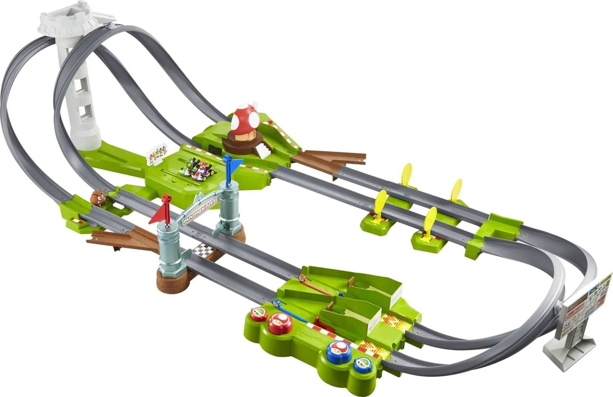 Hot Wheel Mario Kart Circuit Track Set 5 years old ~