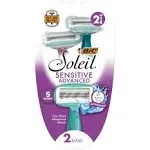 BiC Soleil 5 Blades Sensitive Advanced Razors (2.08 oz)