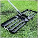 Lawn Leveling Rake, 7FT 30&#034;x10&#034; Levelawn Tool, Heavy Duty Effort Saving Lawn