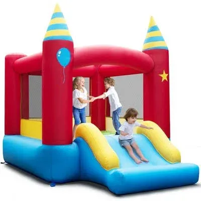 Costway Inflatable Kids Bounce Castle Blower