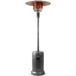 Amazon Basics 46,000 BTU Outdoor Propane Patio Heater with Wheels