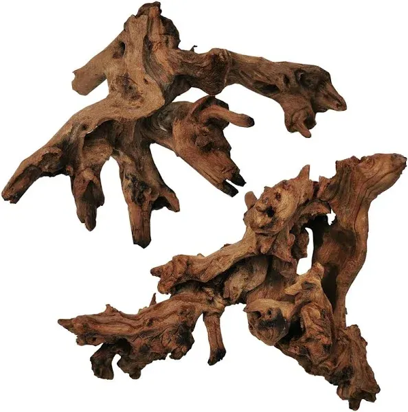 2 Pcs Driftwood for Aquarium Reptile Toy Driftwood Branches Reptiles Aquarium...