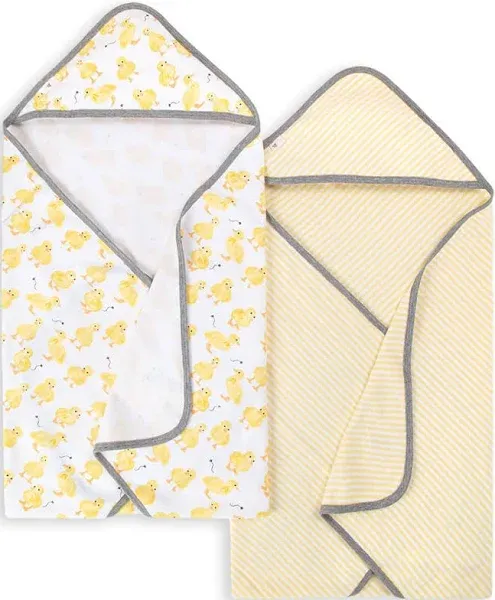 Burt's Bees Baby Little Ducks Hooded Towels