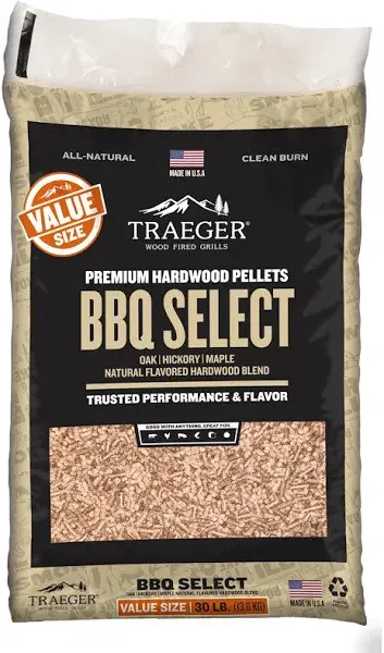 Traeger BBQ Select Pellets 30lb