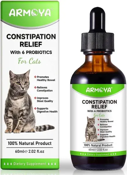 Cat Constipation Relief, Constipation Relief for Cat, Cat Laxative Constipati...