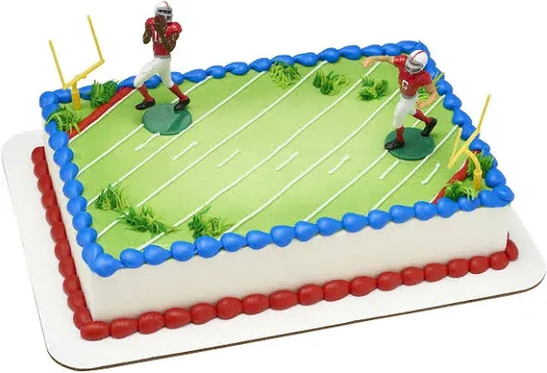 Football-Touchdown DecoSet Cake Decoration