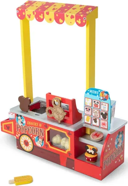 Disney Open Box - Melissa & Doug Snacks & Popcorn Wooden Pretend Play