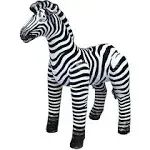 Jet Creations Inflatable Zebra 32"H