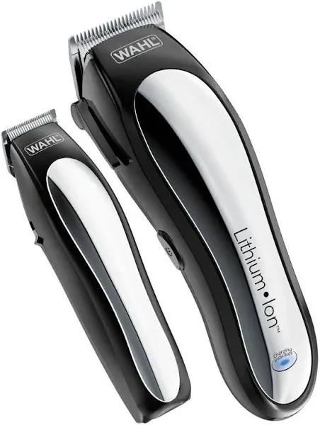 Wahl - Lithium Pro Complete Cordless Haircut Kit - Black/Silver new in dent box